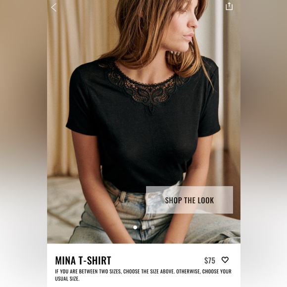 Sezane Tops - Mina T-Shirt Sezane